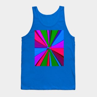 Stained Glass Meeps Yy Tank Top